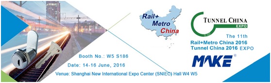 The 11th Rail+Metro China 2016, Make Locks