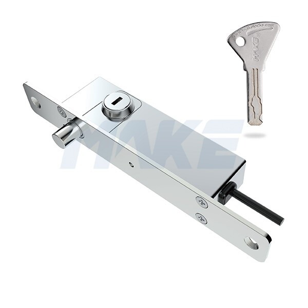 What key systems are used for MAKE vending machines locks?