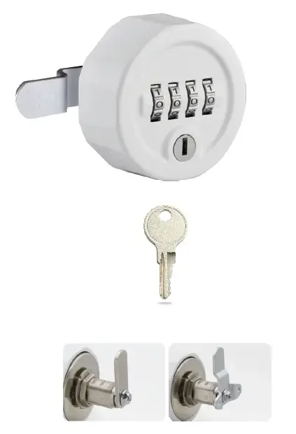 Zinc Alloy 4 Digit Combination Cam Lock