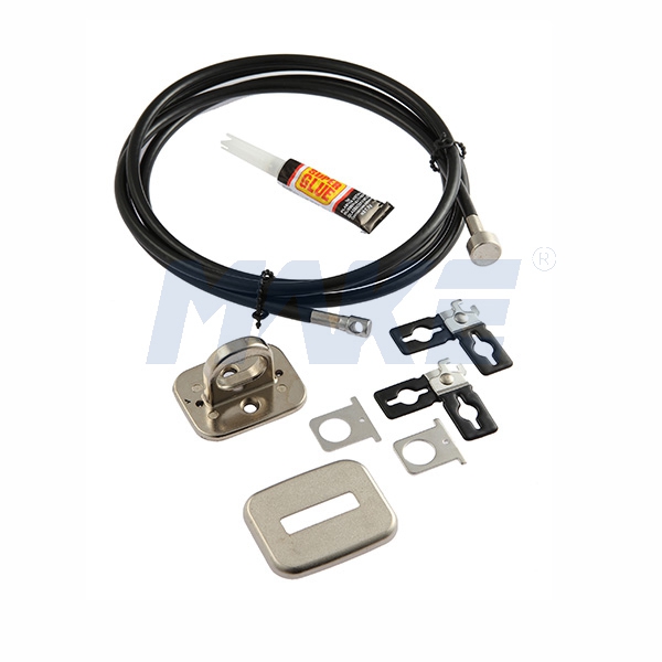 Brass Keyed Computer Lock Kit MK812