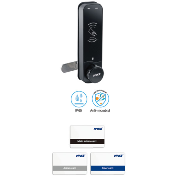 Zinc Alloy RFID Lock MK729, 2 x AAA Alkaline Batteries