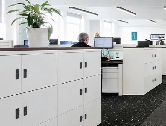 Mechanical Combination Lock in Office