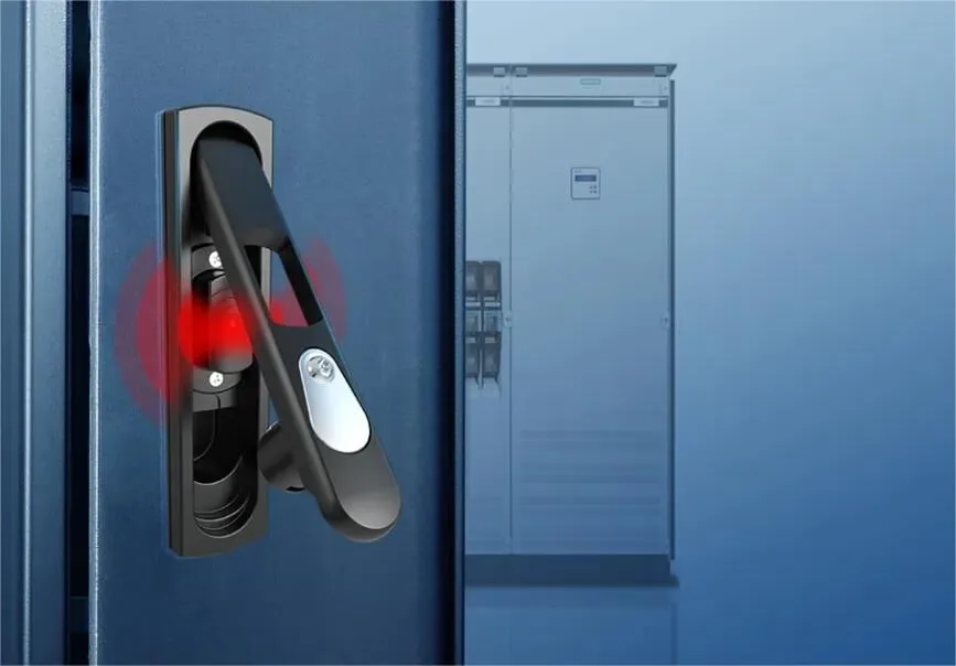 How Do Electronic Handle Locks Improve Communication Cabinet Operational Efficiency?