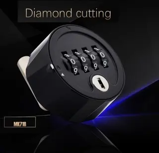 Mk718 disc four-digit word code lock
