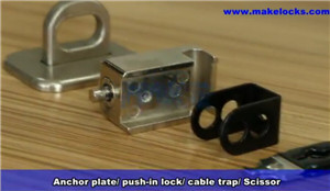 Kit de bloqueo de computadora con llave MK800 Video