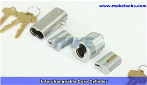 Vídeo de la cerradura de cilindro de núcleo intercambiable MK910