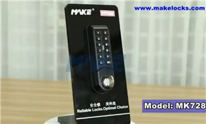 Cerradura de botón electrónico MK728 Video
