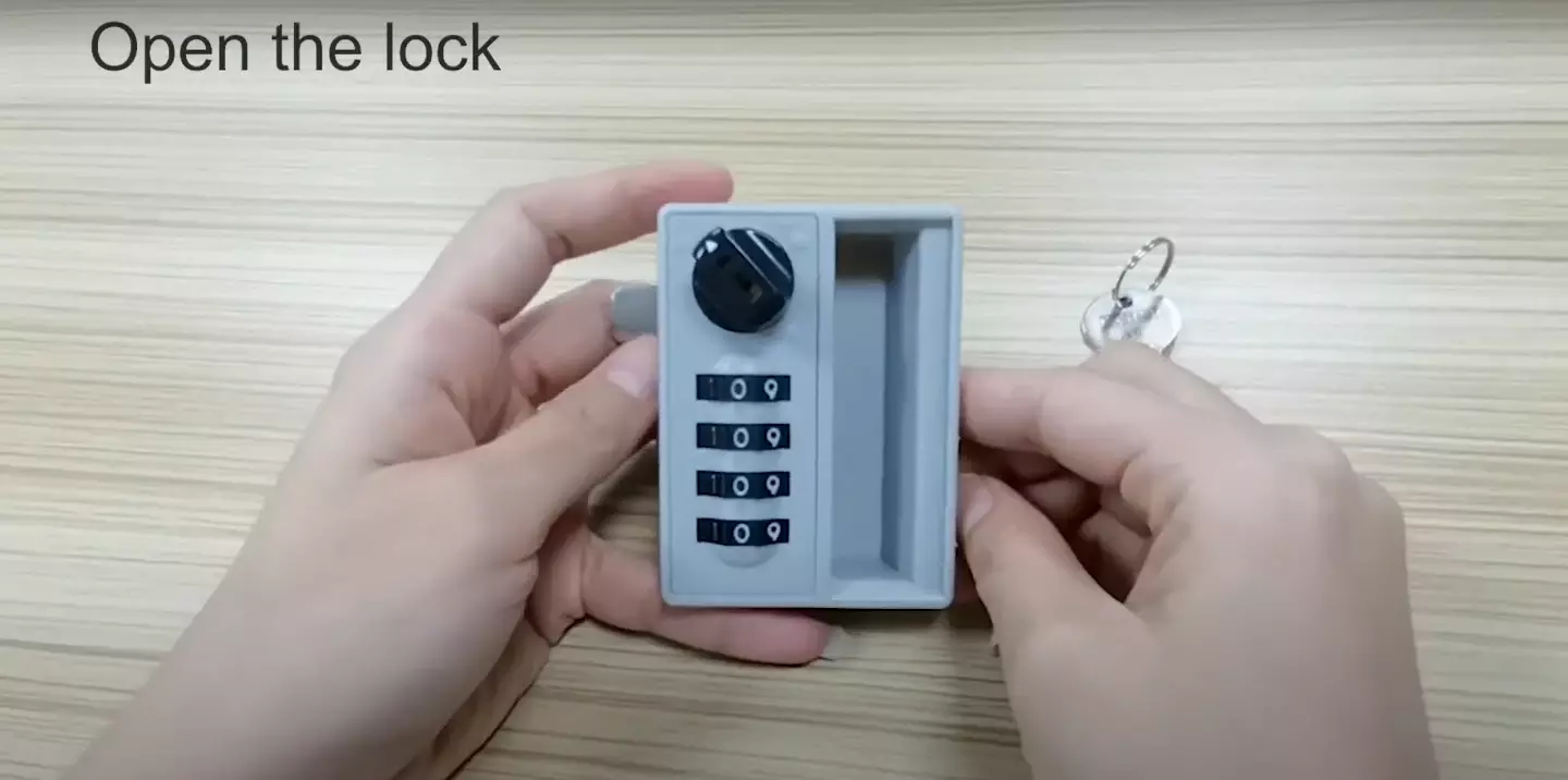 MK706-B Locker Lock Operating Instruction