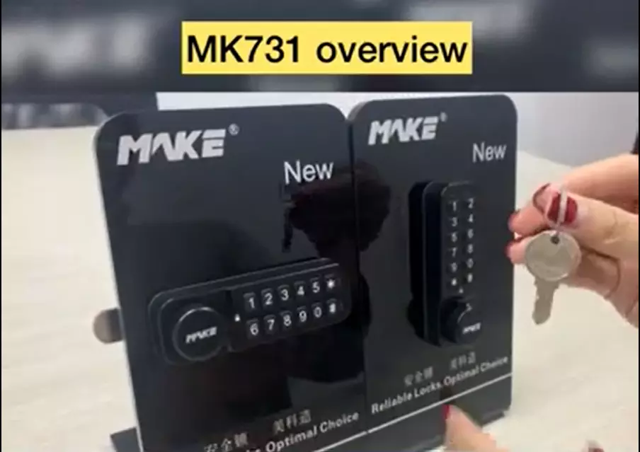 Instrucciones de funcionamiento de la cerradura de casillero MK731
