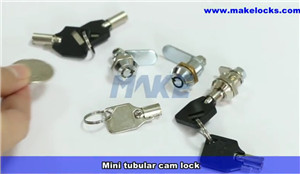 Cerradura de leva tubular pequeña MK101BS Video