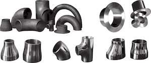 Butt welded stainless steel pipe fittings