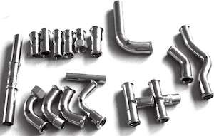 Compression stainless steel pipe fittings