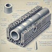 Pictographic Anode for Pipe Fittings