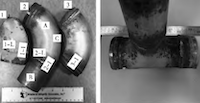 Cracking Analysis of Outer Casing Elbow in Nuclear Hydrogen Pipes