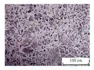 Microstructure of GTAW weld seam