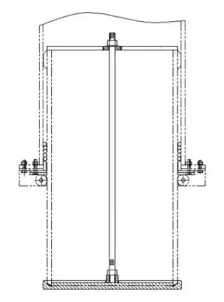 Sealing detection structure
