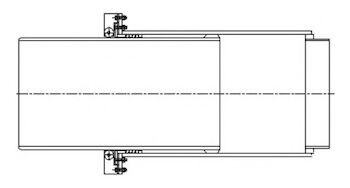 The Expansion Joint Telescopic Cylinder Structure in the Coal Powder Pipeline