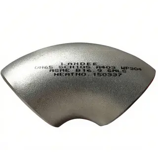 Stainless Steel 45 Degree Elbow, ASME B16.9, A403 WP304, DN65