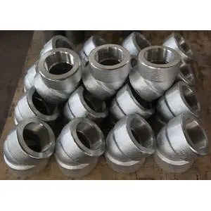 Galvanized 45D Elbow, ANSI B16.11, 2 Inch, 3000LB