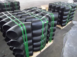 ASTM A234 WPB Pipe Elbows Packaged for Export