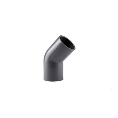 UPVC 45 DEG Pipe Elbow, JIS, 16A-100A