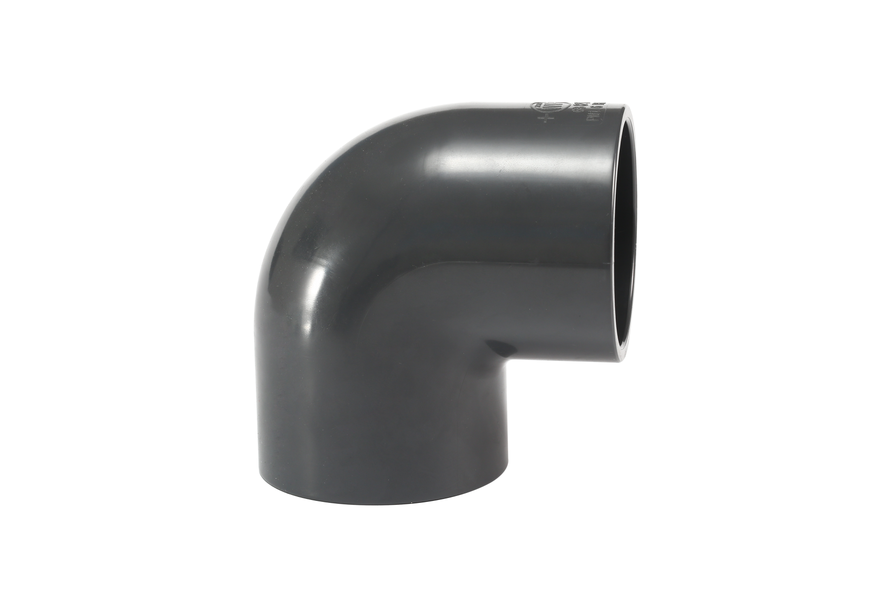 UPVC 90 DEG Pipe Elbow, DN20-DN315, DIN