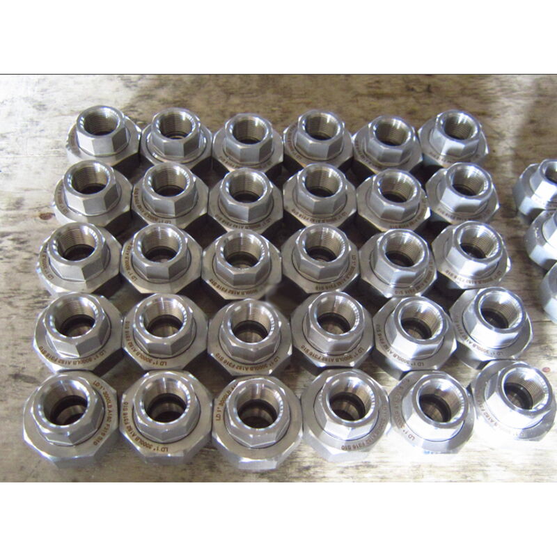 ASTM A182 F316 Pipe Union, MSS SP-83, 1 Inch, CL3000 LB, NPT