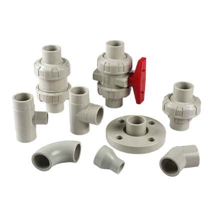 PPH Plastic Pipe Fittings, 1/2-4 IN, BW, ANSI, JIS, DIN, CNS