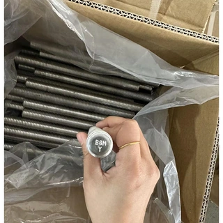 ASTM A193 Grade B8M Stud Bolt, ASME B18.31.2, 5/8 IN, 95 mm