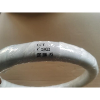 Soft Iron RTJ Gasket, ASME B16.20, 8 Inch, DN200, CL2500 LB