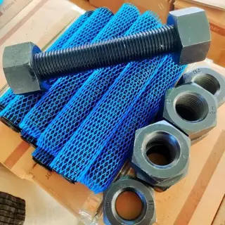 ASTM A193 Grade B7 Stud Bolt, 1-1/4 Inch, 200mm, Full Thread
