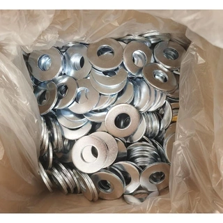 Zinc Plated Flat Washer, Carbon Steel, M18, OD 45 mm, 100 HV