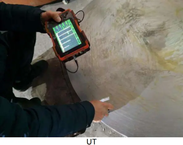 UT Inspection for Tube Sheet