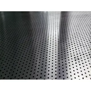 SS 304 Perforated Steel Sheet, 380 x 980mm, 6mm THK, Polished