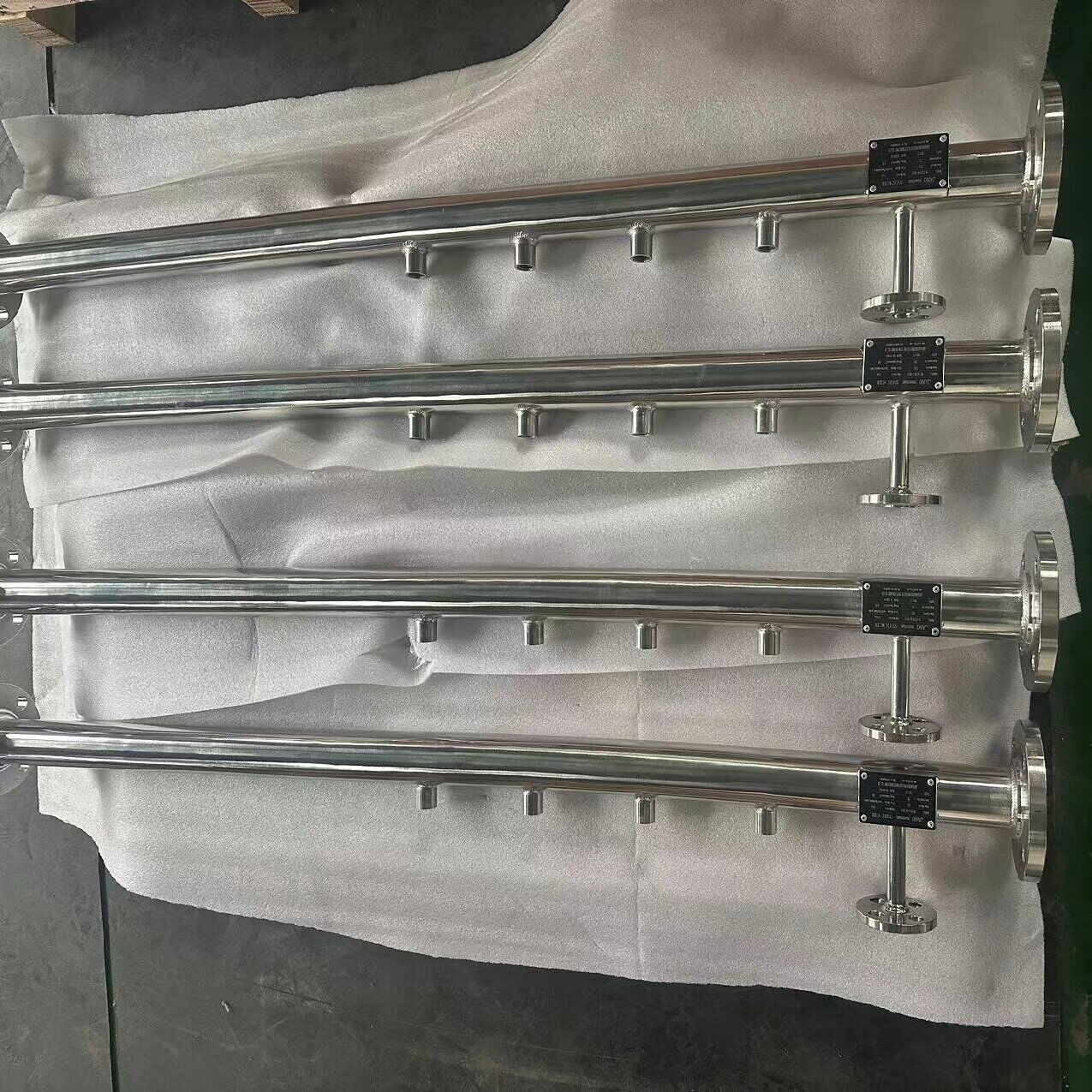 Stainless Steel S-Type Static Mixer, ASTM A182 F316L, PN16