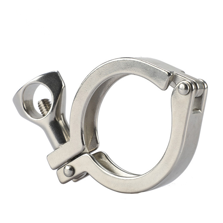 Stainless Steel Tri-Clover Clamp, SUS 304, 316L, 1/2-12 Inch