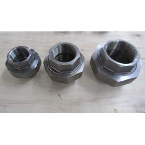 Union Fitting, ASTM A105, MSS-SP-83, 3000#