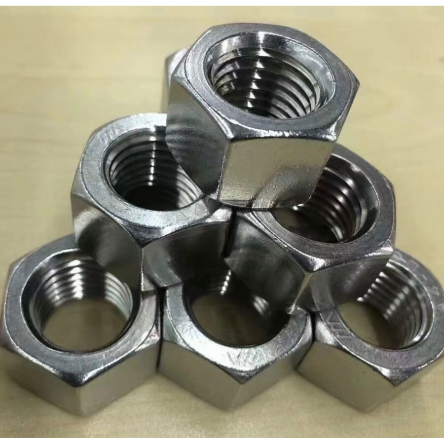 UNS S32205 Hexagonal Nuts, Duplex Stainless Steel Fasteners