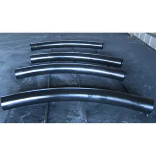 45 Degree Seamless Pipe Bend, ASTM A234 WPB, 8 Inch, BW Ends