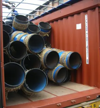 FBE Coated, 7D, 45 Degree Bend