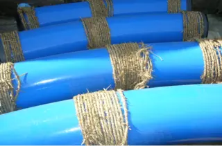 FBE Coated 45 Degree Bend