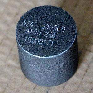 ANSI B16.11 Cap, ASTM A105, DN 20, PN 400, NPT