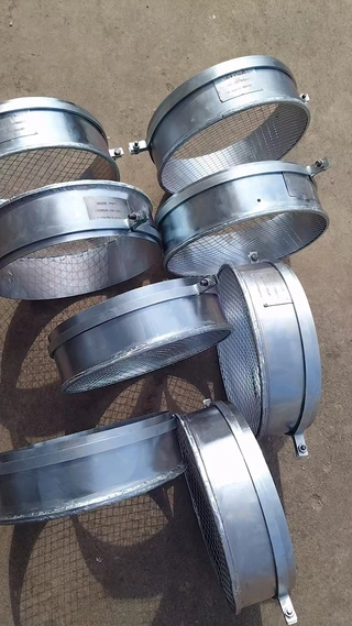 End Caps with Bird Screen
