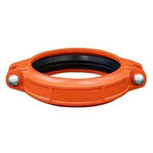 Ductile Iron Grooved Couplings, 4IN, Painted Treatment