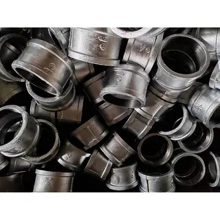 Malleable Iron Pipe Coupling, ASME B16.3, 4 Inches, HDG, NPT