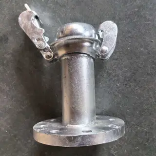 Bauer Coupling with Ball, Carbon Steel, 3 IN, DN80, S70, HDG