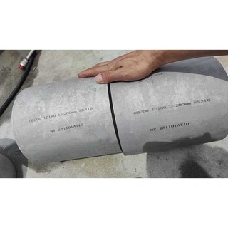 SS 316 Pipe Coupling, Stainless Steel, OD 200 mm, WT 10 mm