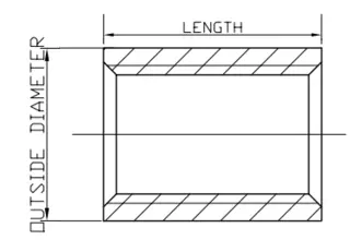 ASTM A865 Steel Merchant Coupling Design Drawing