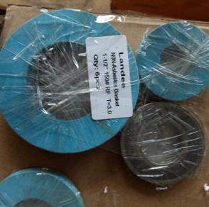 Aramid Fiber Gasket, DN40, PN20, 3mm, RF Conncetion