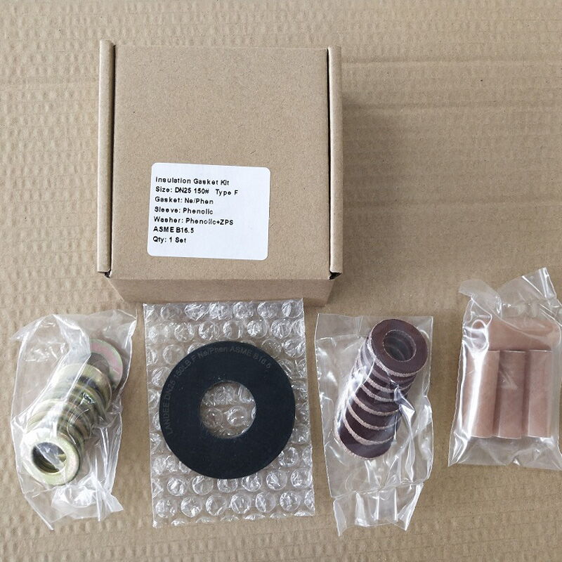 Flange Insulating Gasket Kit, Type F, Phenolic Resin, 1 Inch